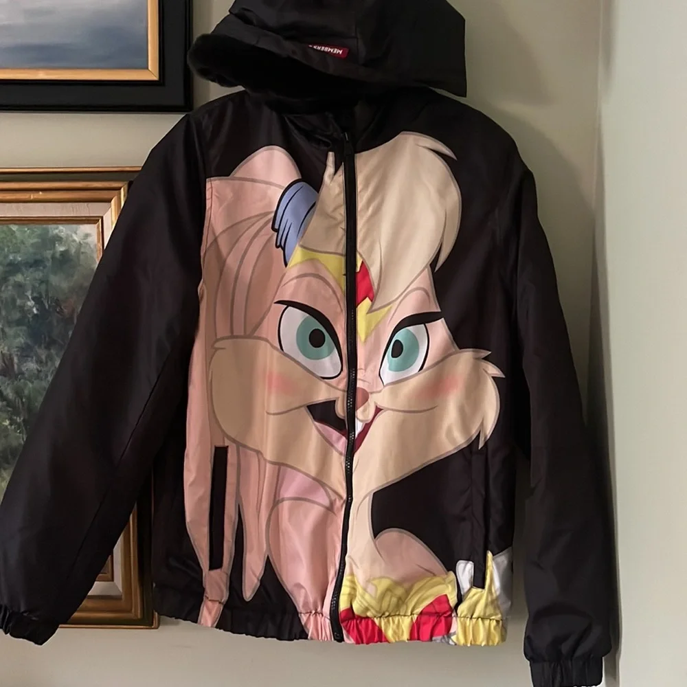 NEW Members Only Men’s Lola Space Jam Jacket M Medium Basketball Baller Girls